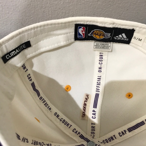 Lakers Adidas On Court Cap Clima Lite - Picture 8 of 8